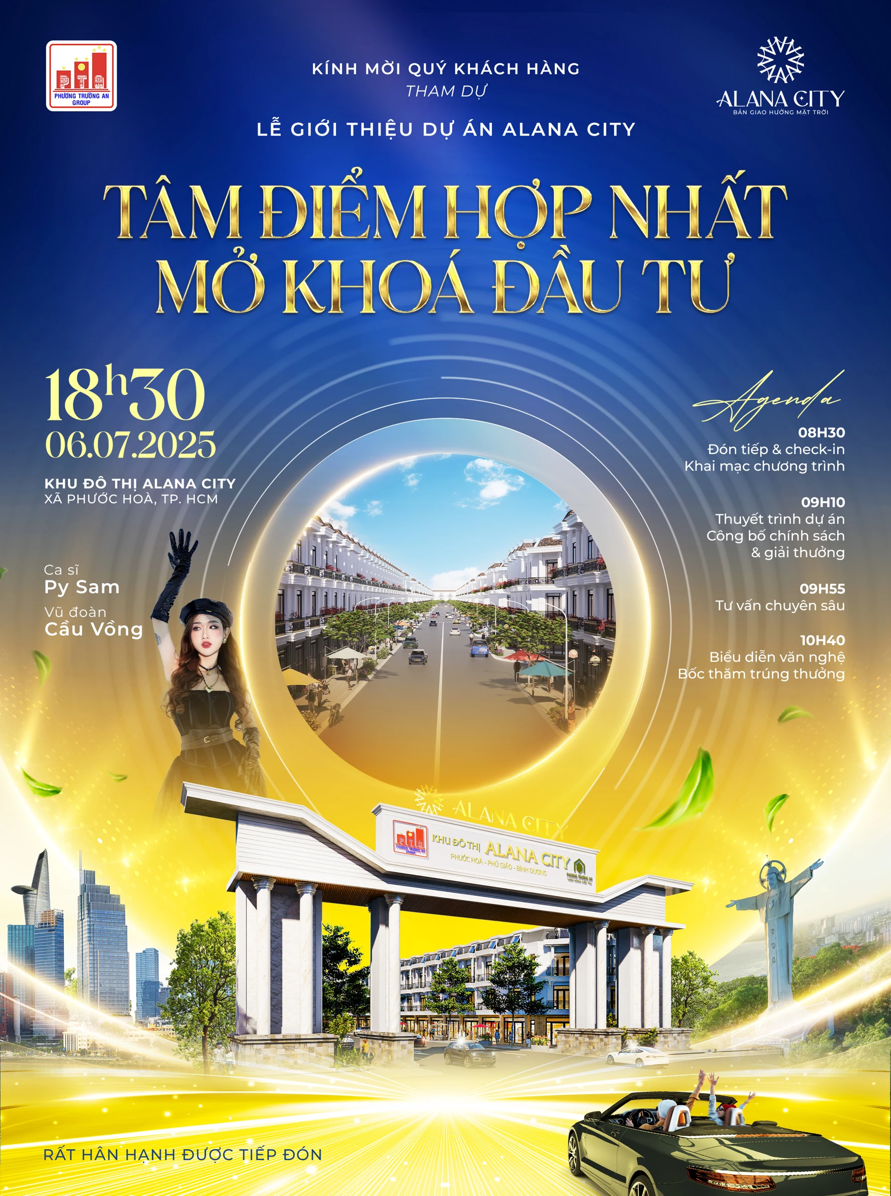 Event key visual poster design