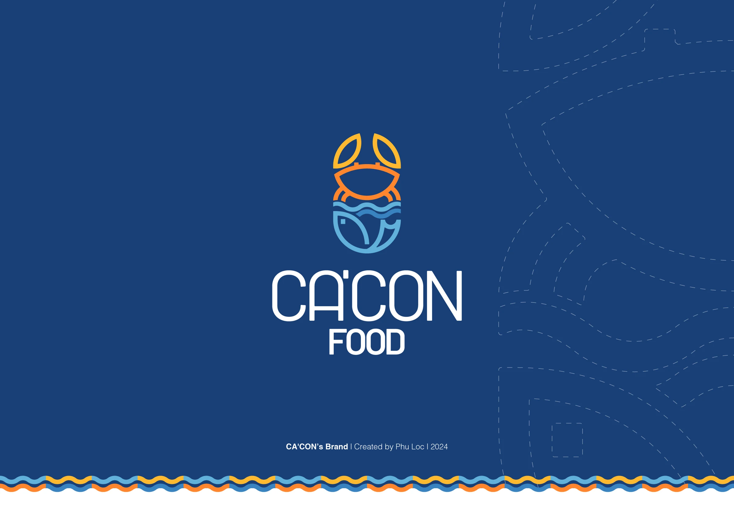 Ca Con brand identity presentation