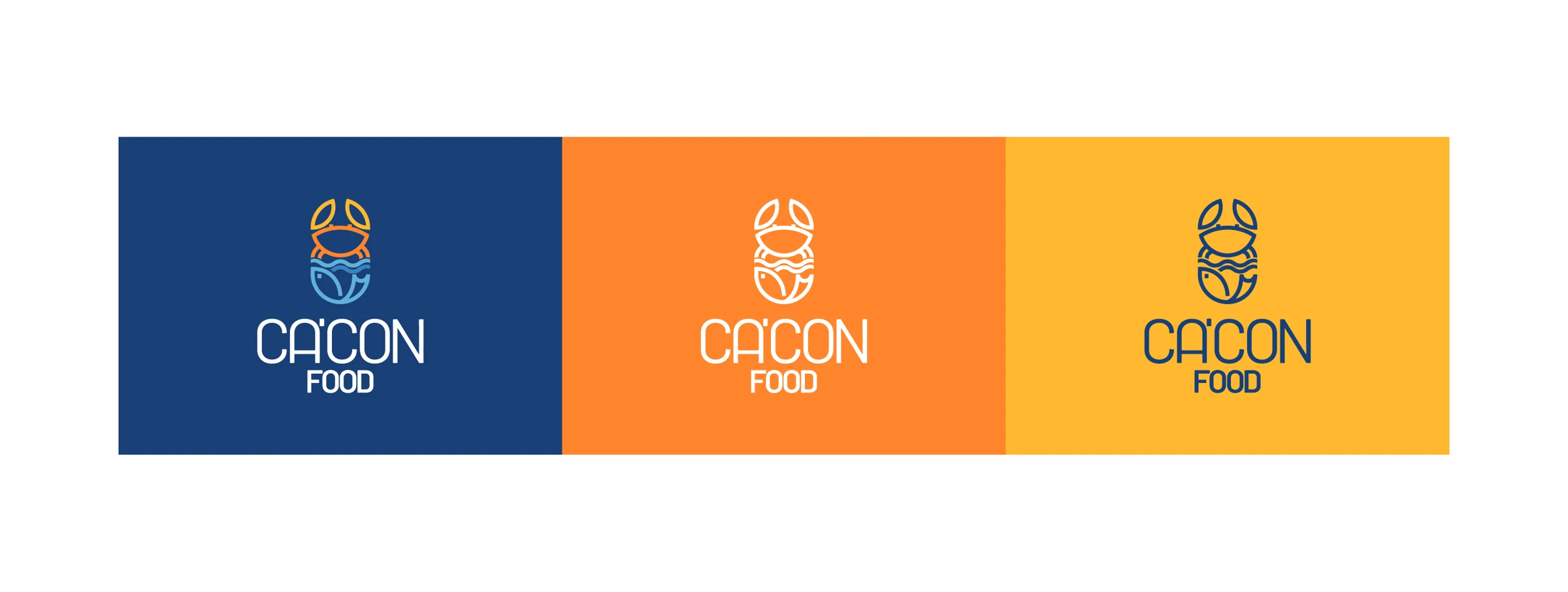 Brand logo color variation design