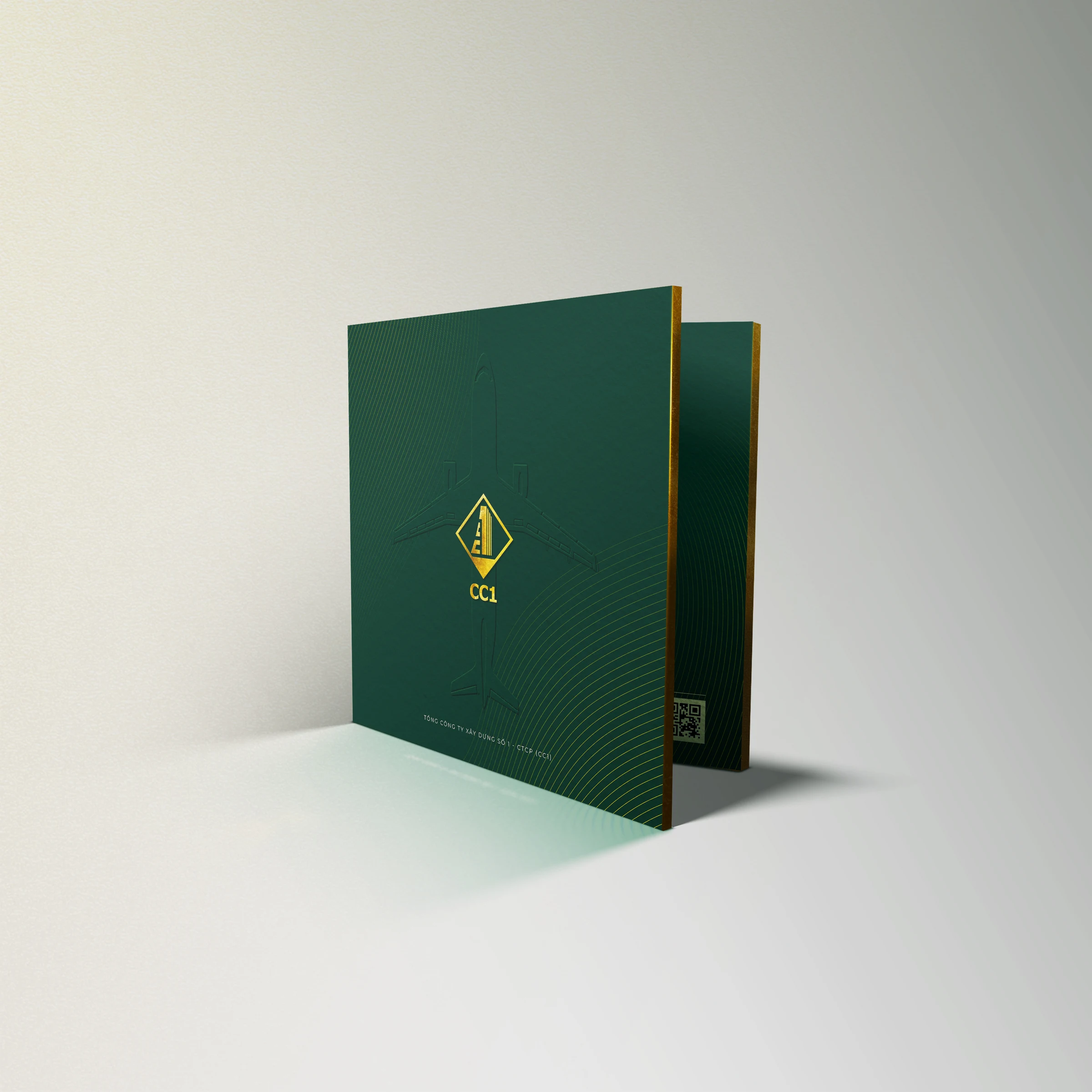 Event invitation card design mockup