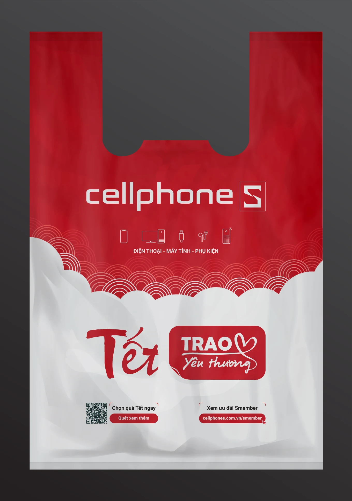 Tet campaign paper bag design