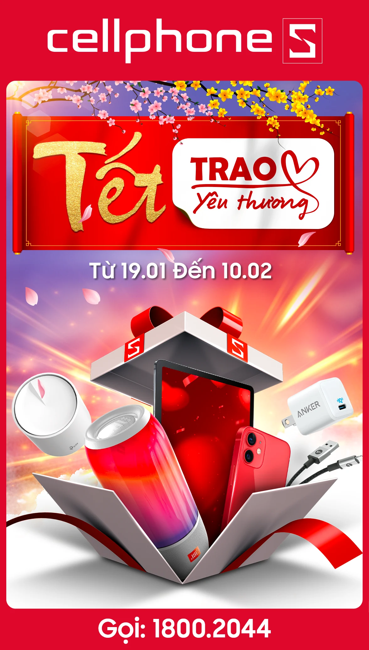 CellphoneS · Tết trao yêu thương · Artwork 16