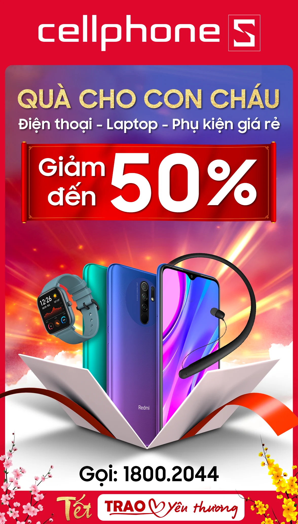 CellphoneS · Tết trao yêu thương · Artwork 17