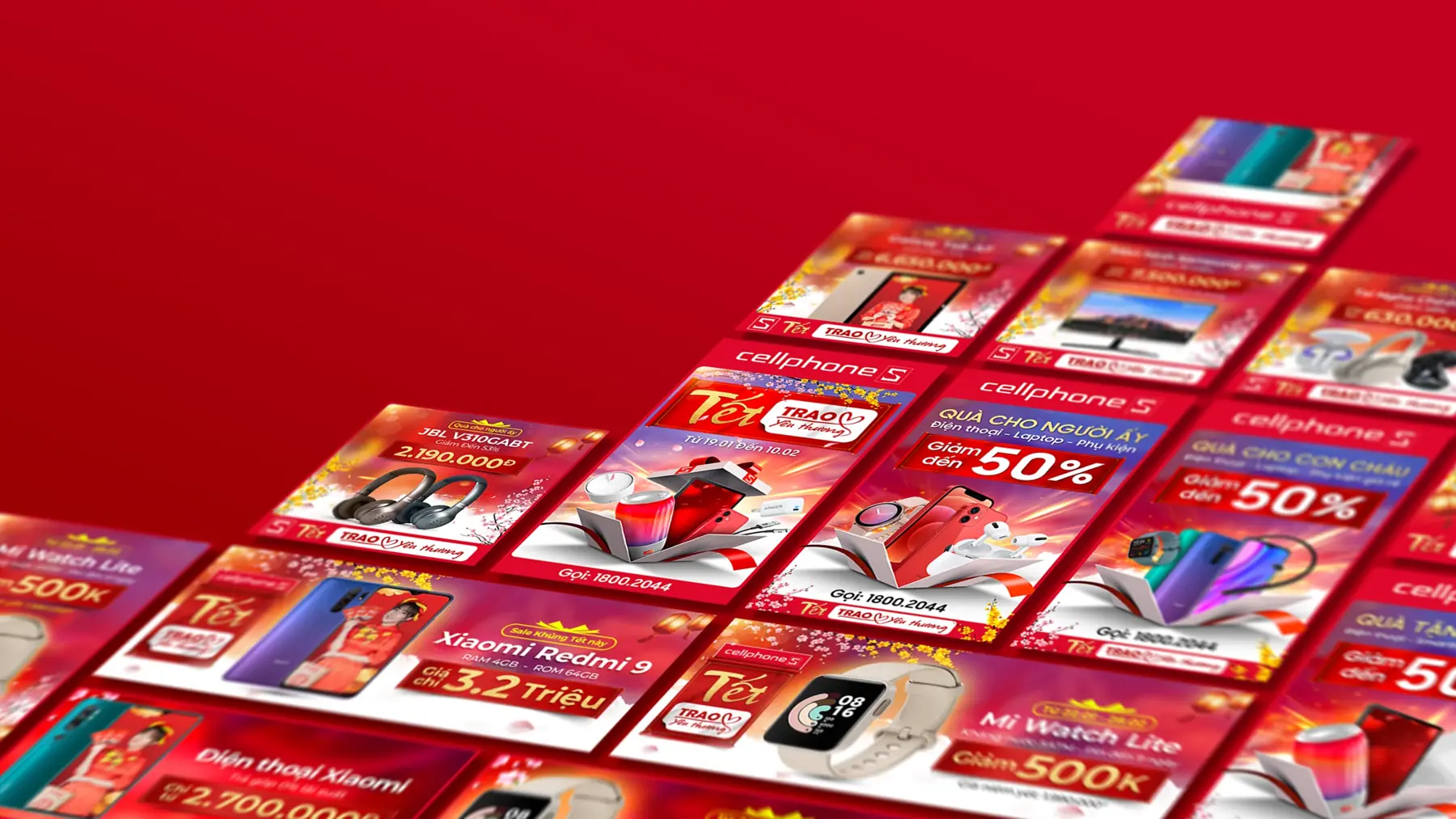 Branded promotional gift design mockup