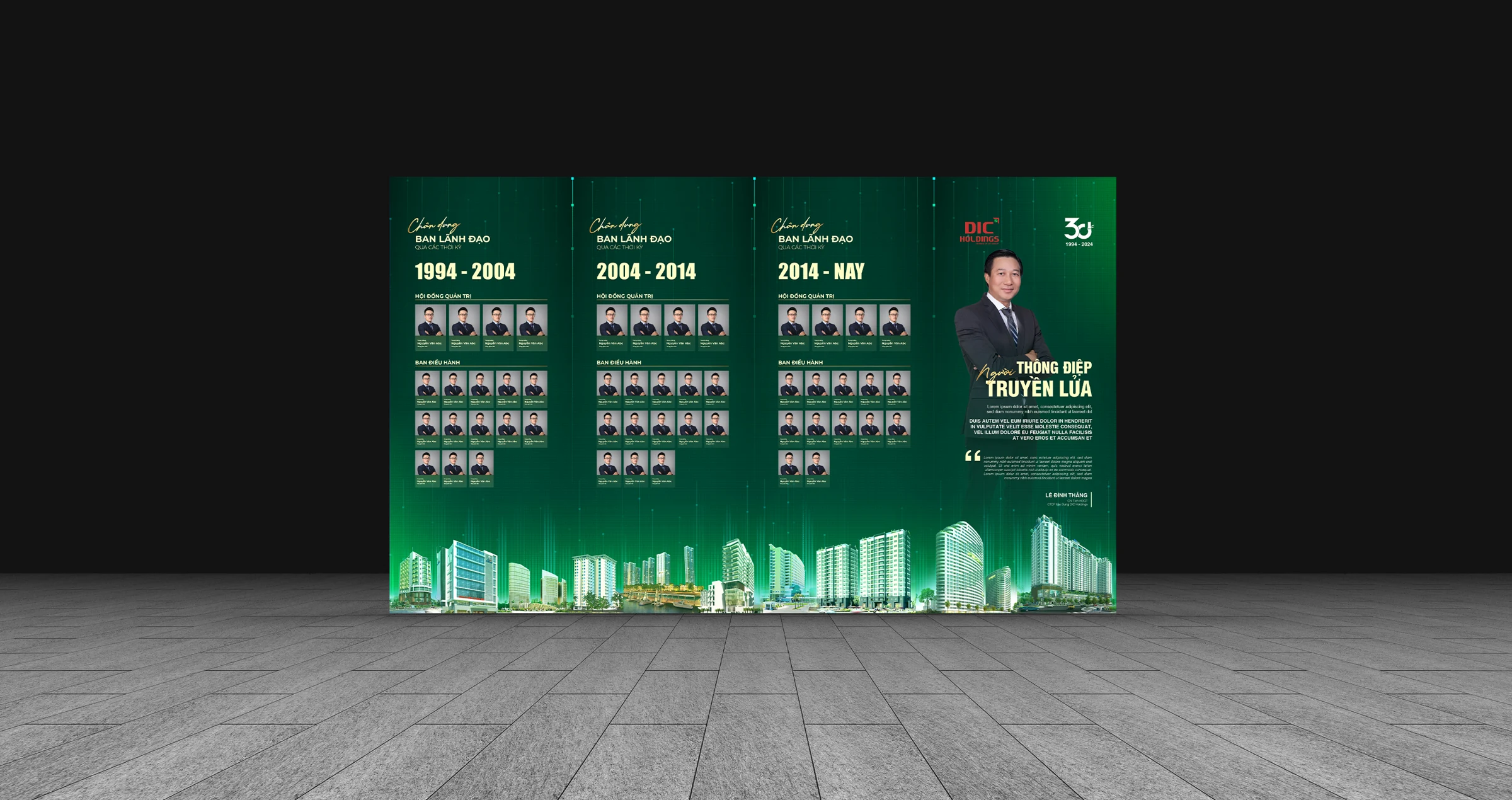 DIC · Không gian lịch sử