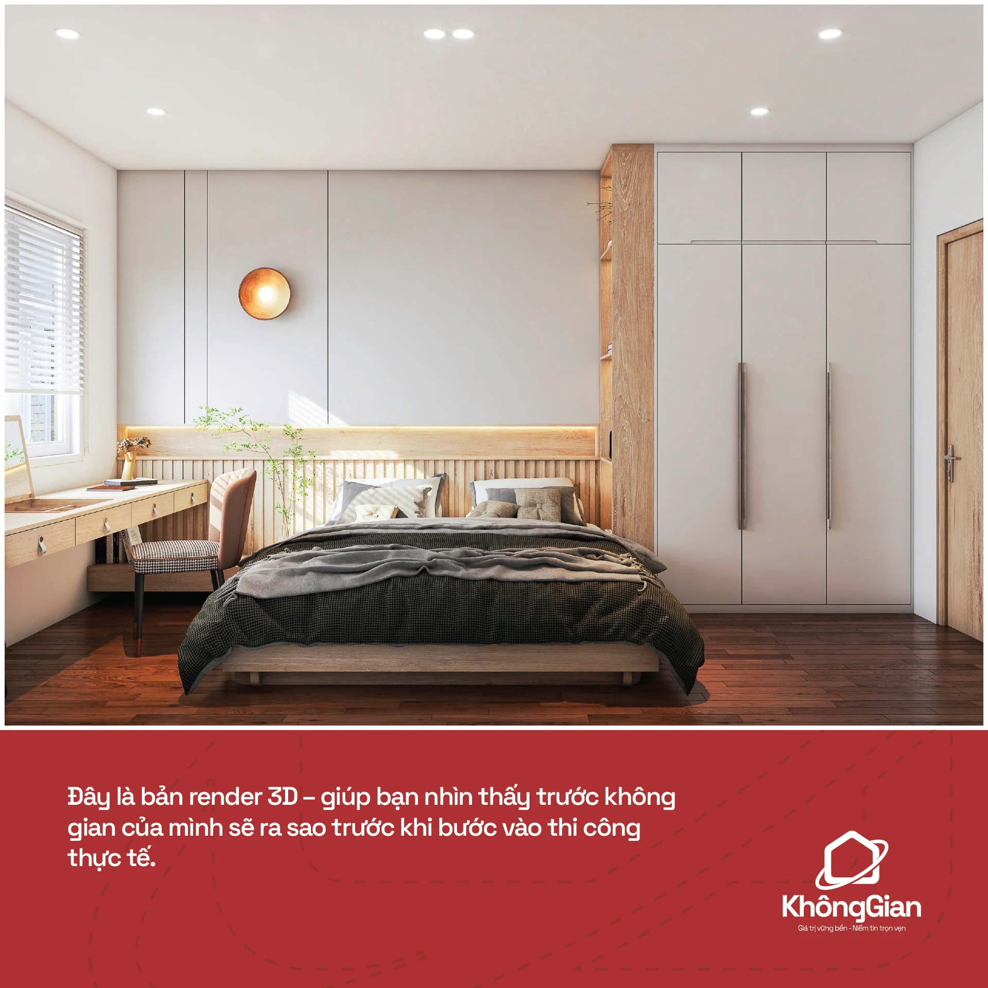 Interior color palette social post