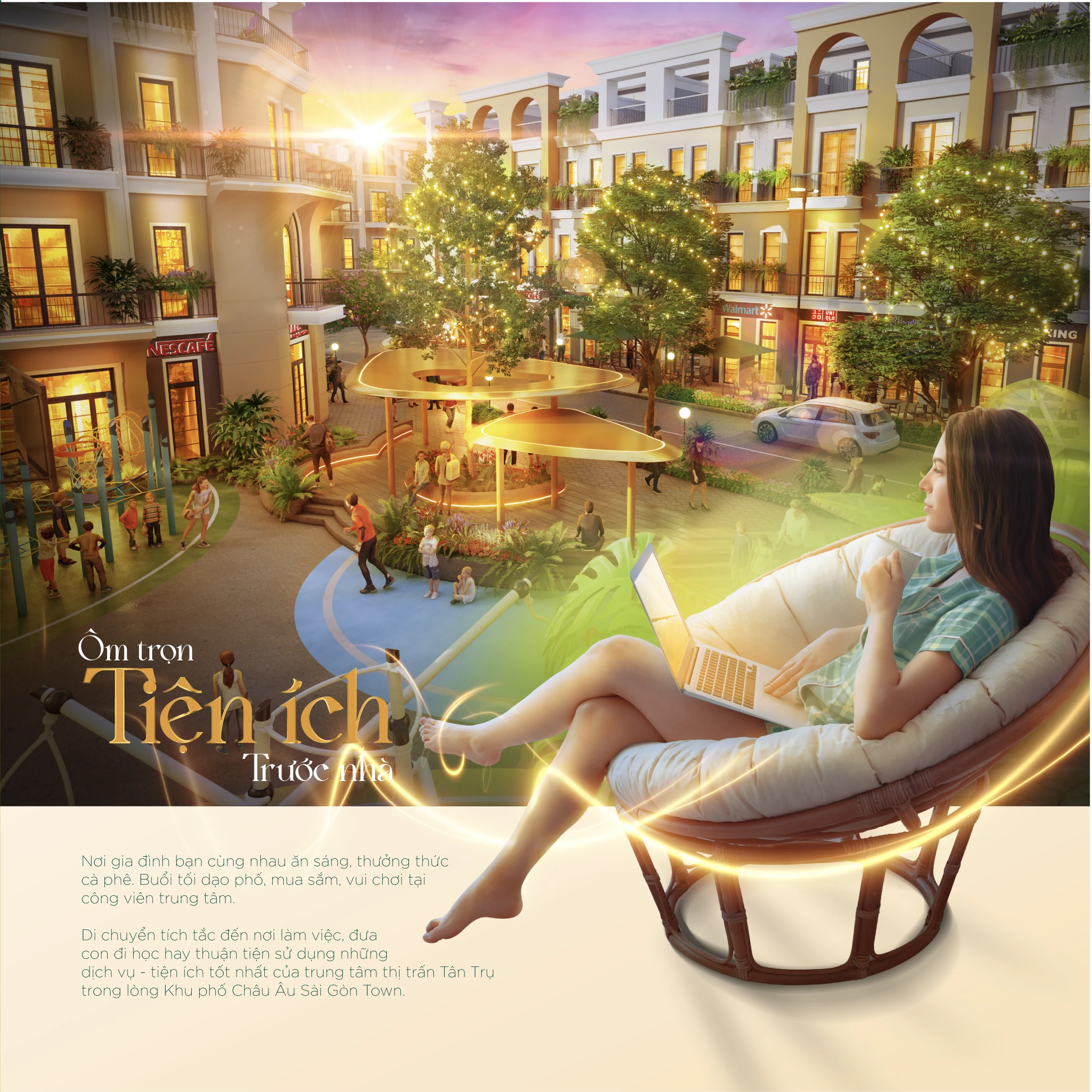 Property project information leaflet design