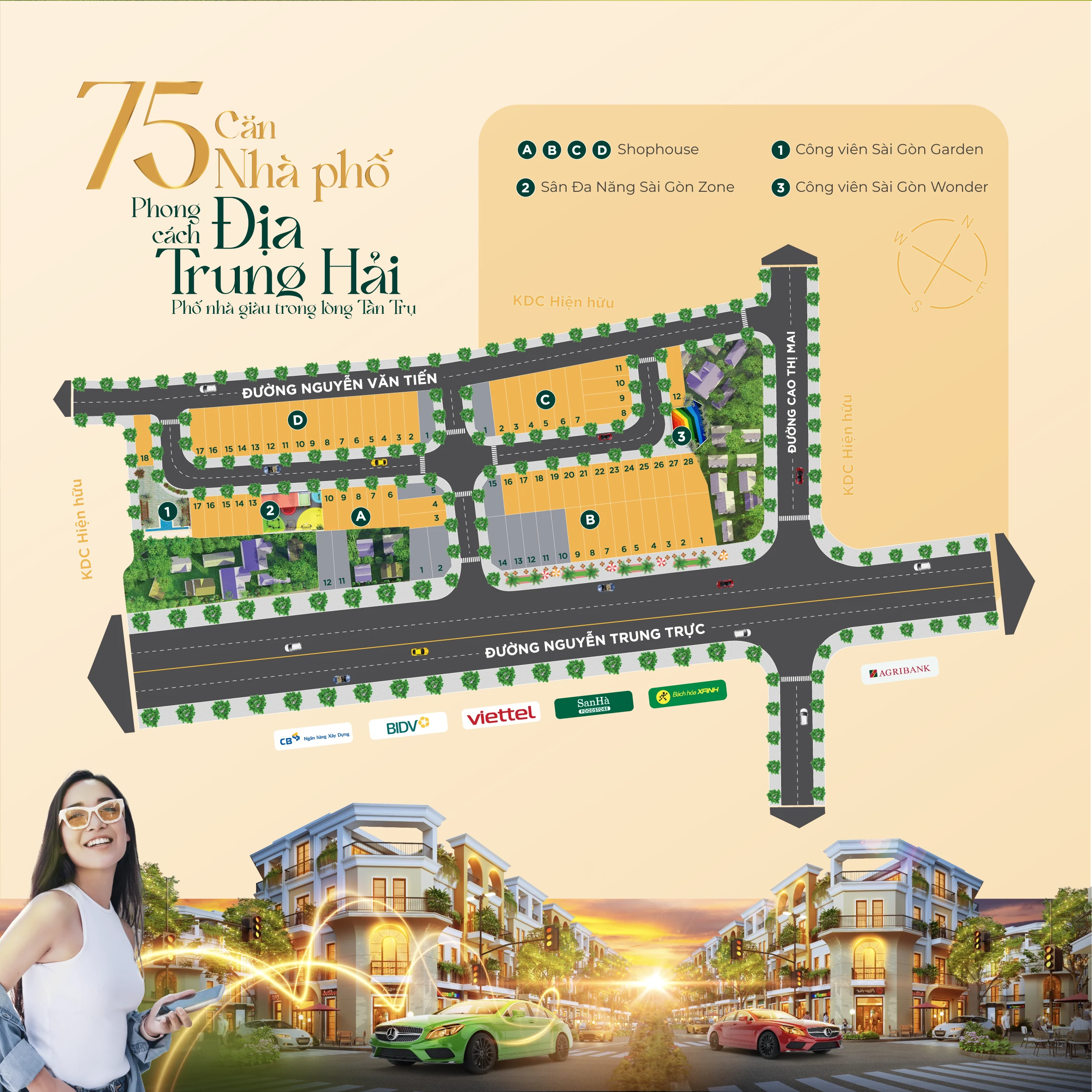 Property project information leaflet design