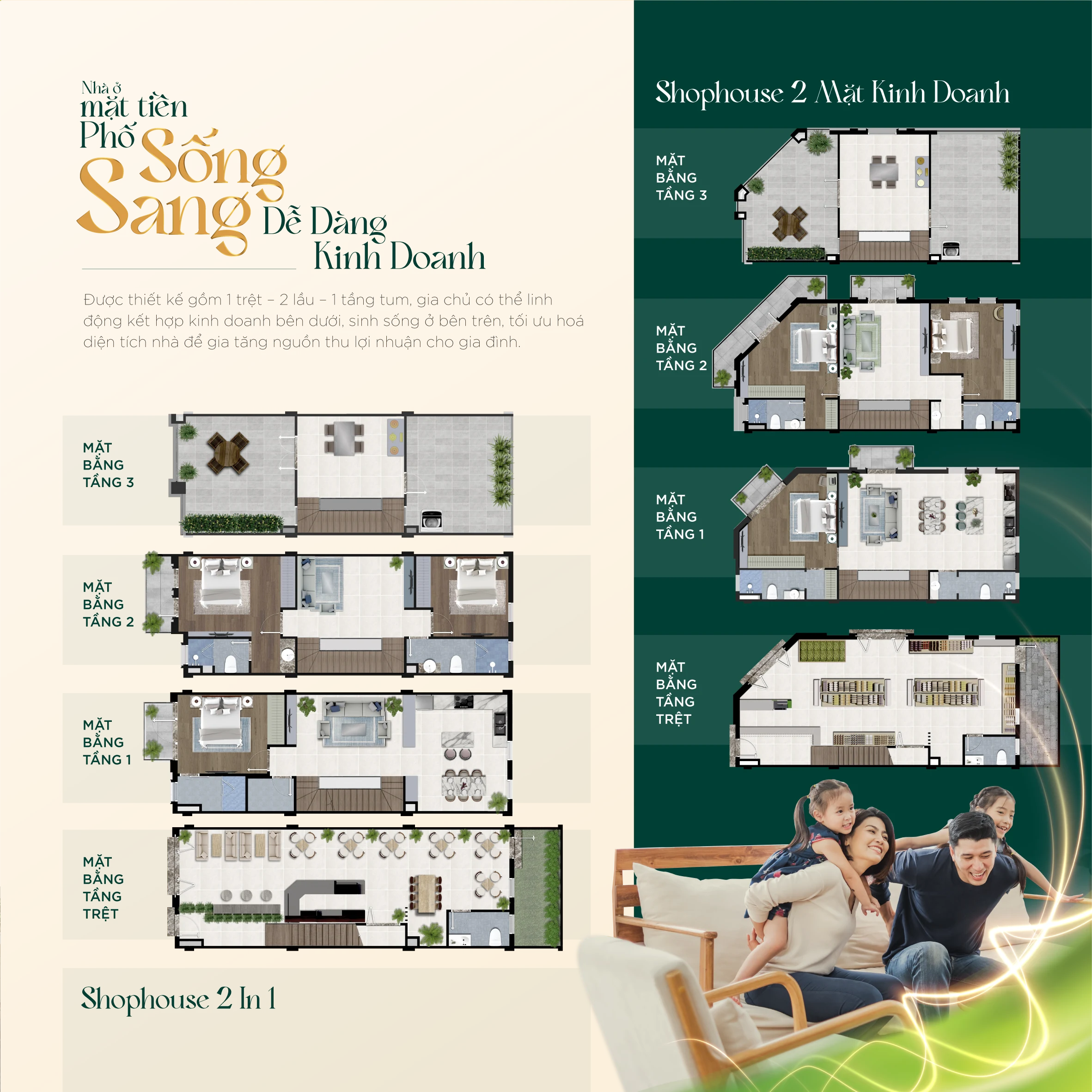 Property project information leaflet design