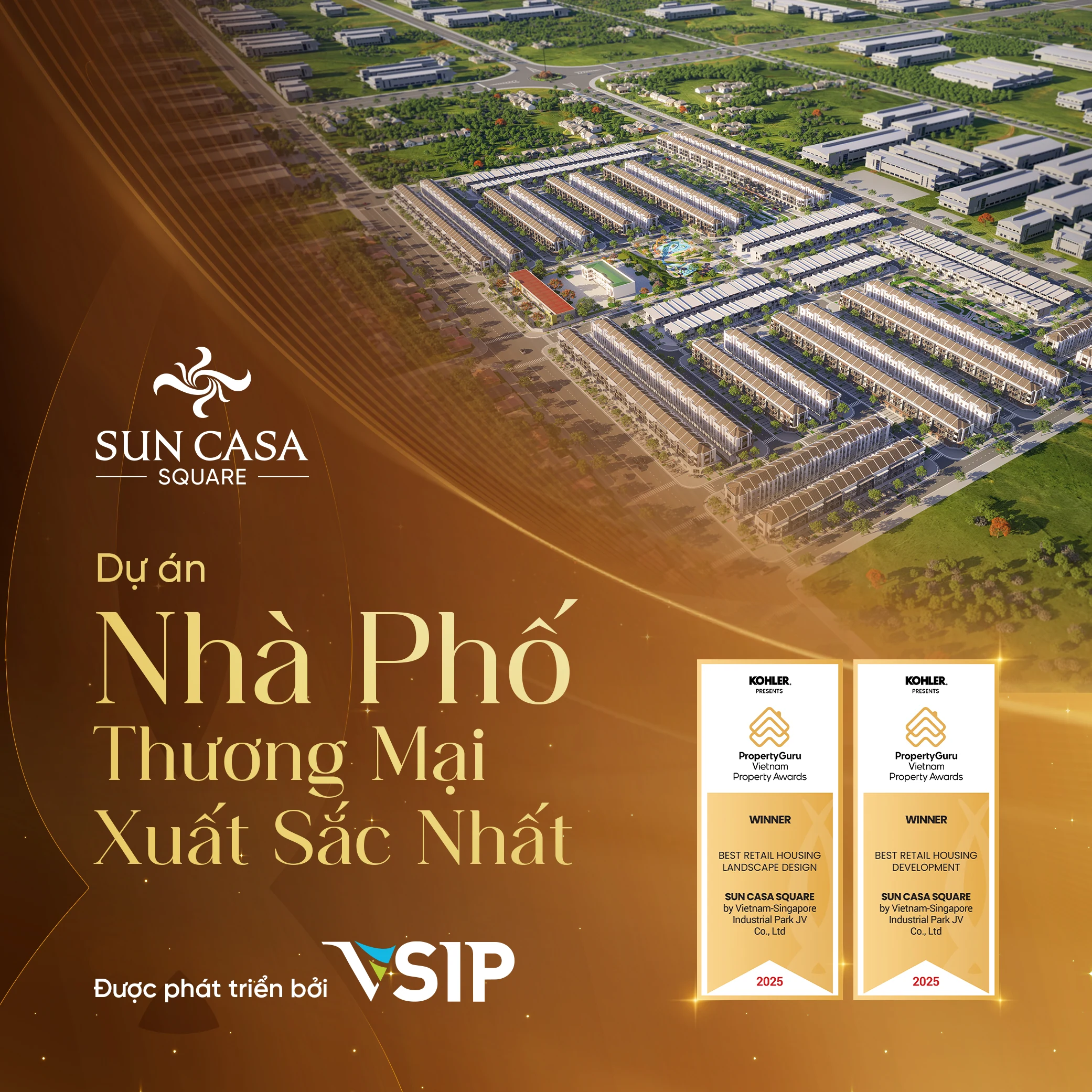 Shophouse project award poster design