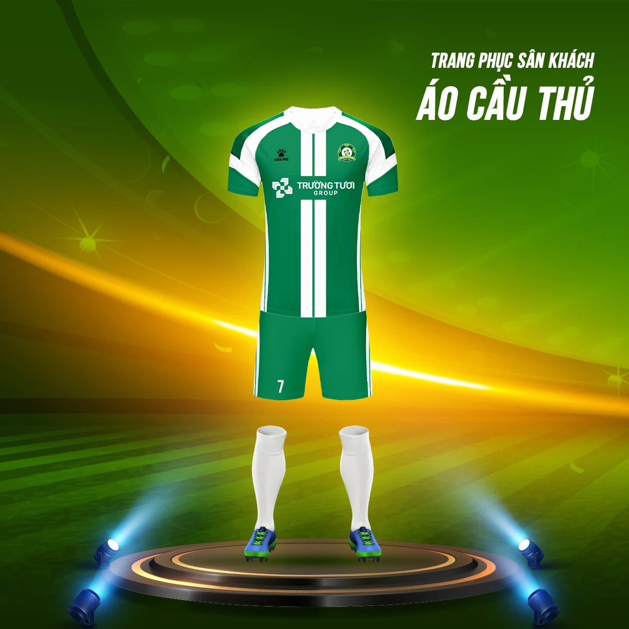 Team kit announcement LED artwork