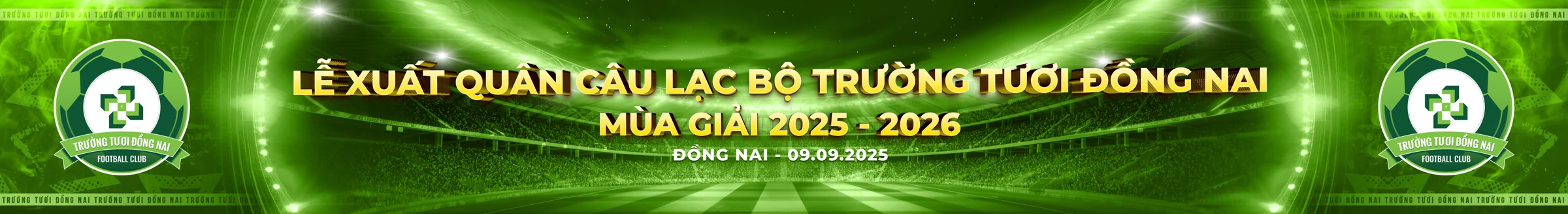 Landscape promotional event banner design