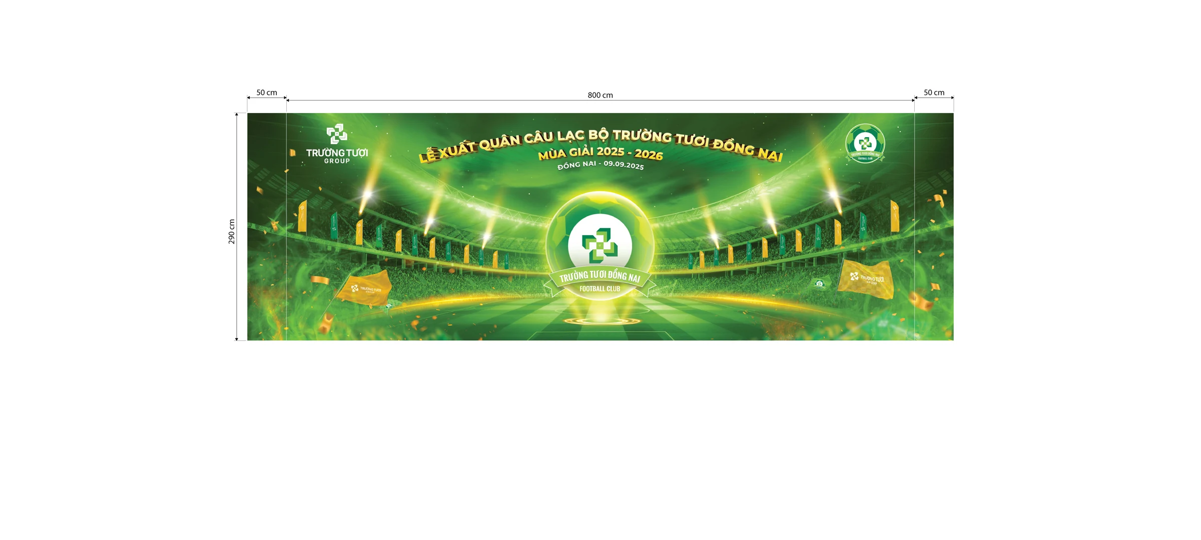 Event communication key visual design