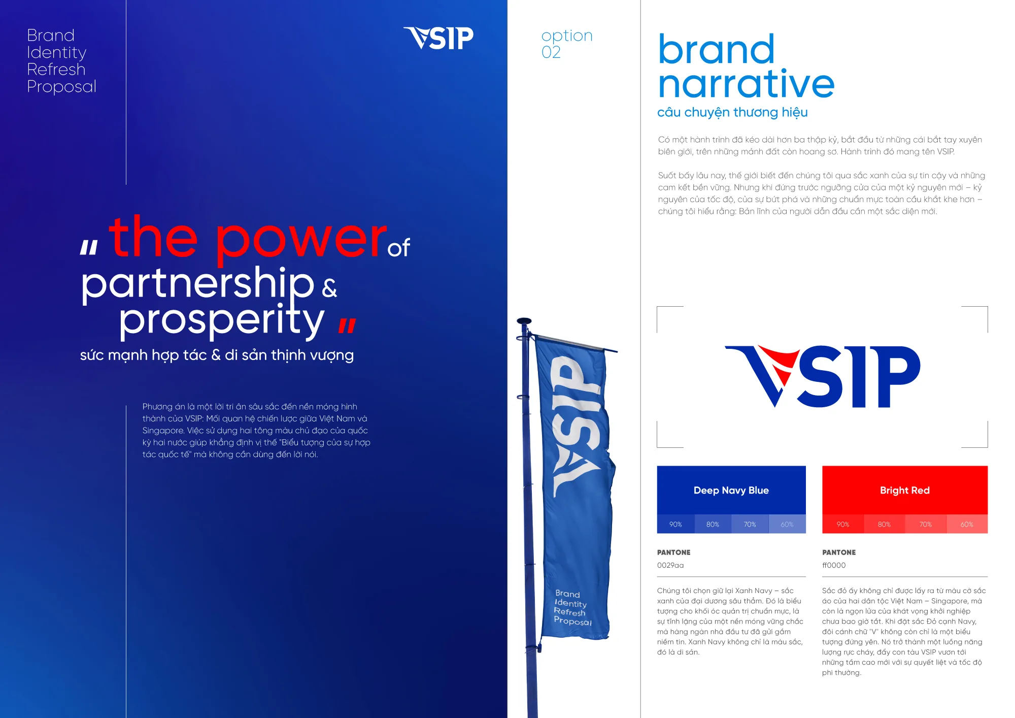 Option 2 · "The power of partnership & prosperity"