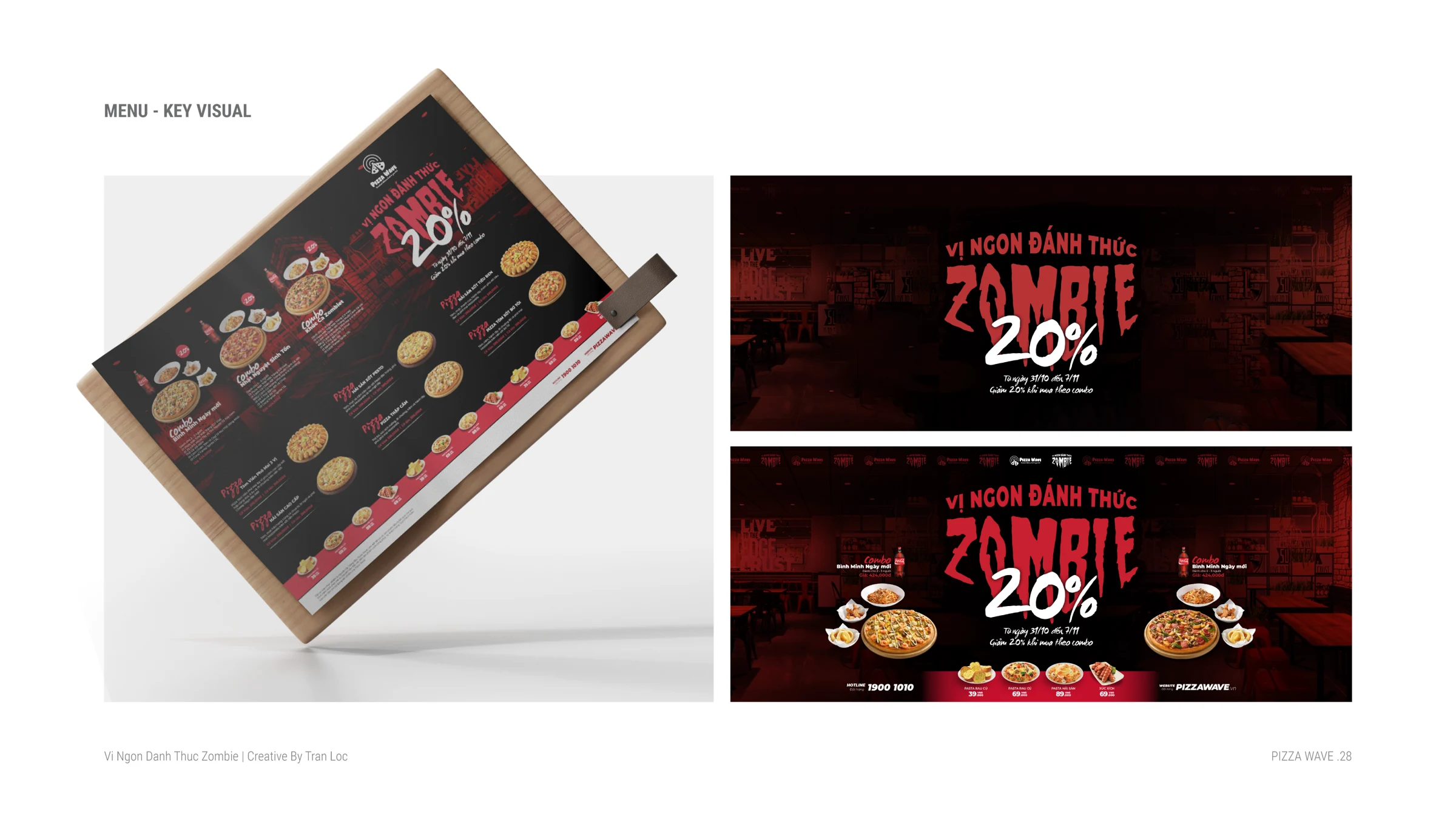 Pizza Wave · Halloween · Artwork 02